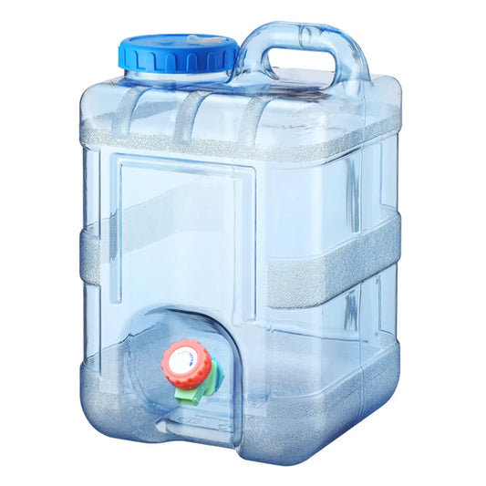 Portable Pure Water Buckets with Faucet and Emergency Water Storage - Various Capacities