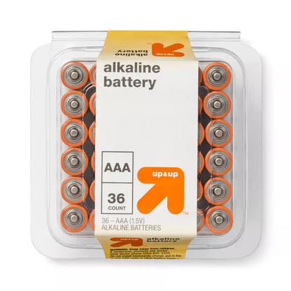 Up&Up Alkaline AAA Batteries