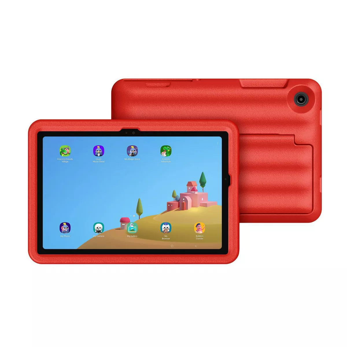 Samsung Galaxy Tab A9+ Kids Edition in Red