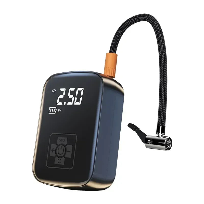 Wireless Portable Electric Car Tire Inflator with Intelligent Digital Display