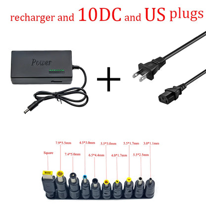 Universal Portable AC Laptop Power Adapter - 96W, 12V-24V, 4.5A - Compatible with Dell, Toshiba, HP, Asus, Acer, Sony, Lenovo