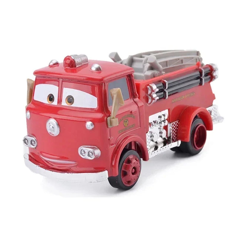 Disney Pixar Cars 3 Diecast Metal Alloy Model Car Set - Lightning McQueen, Jackson Storm, Mater - 1:55 Scale 