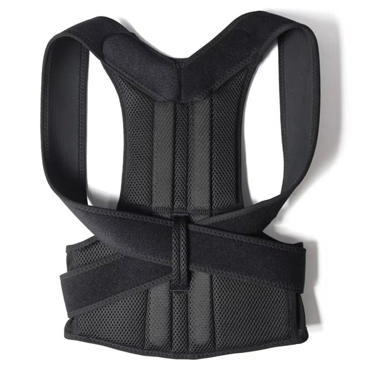 Upper Back Posture Corrector with Clavicle Support and Shoulder Brace Strap