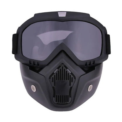 Adjustable Dustproof Motorcycle Goggles with Full Face Protection