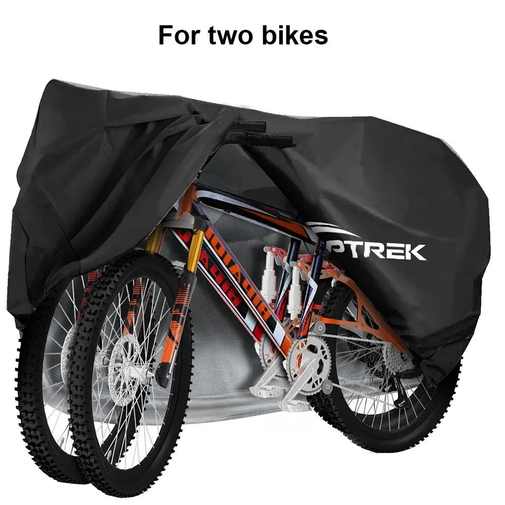 Premium 210T Bicycle Cover - All-Weather Waterproof Protector for Rain, Snow, and Dust