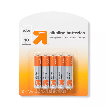 Up&Up Alkaline AAA Batteries