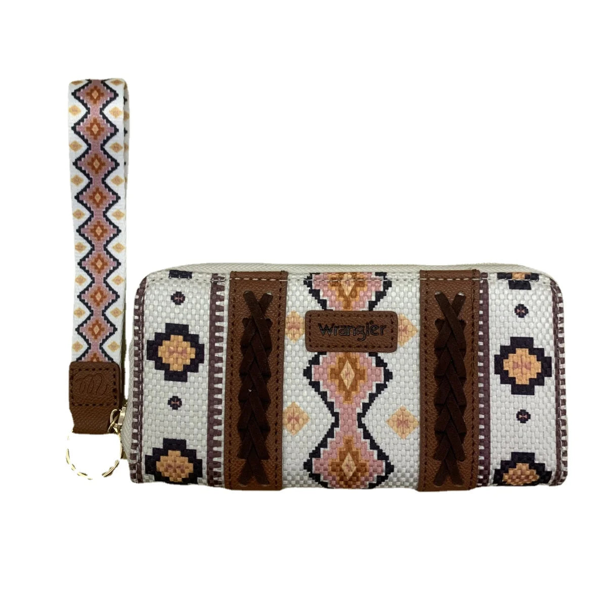 Cowgirls Wrangler Wallet Purse Casual Women Western Clutch Wristlet Wallet with Credit Card Holder Envelope Bag Shoulder Handbag