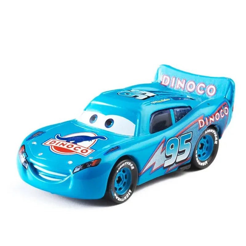 Disney Pixar Cars 3 Diecast Metal Alloy Model Car Set - Lightning McQueen, Jackson Storm, Mater - 1:55 Scale 