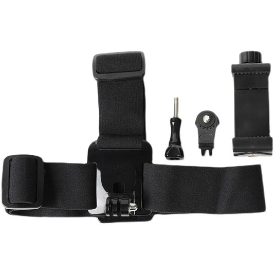 Universal Cell Phone Mounting Kit for Chest Strap and Headband