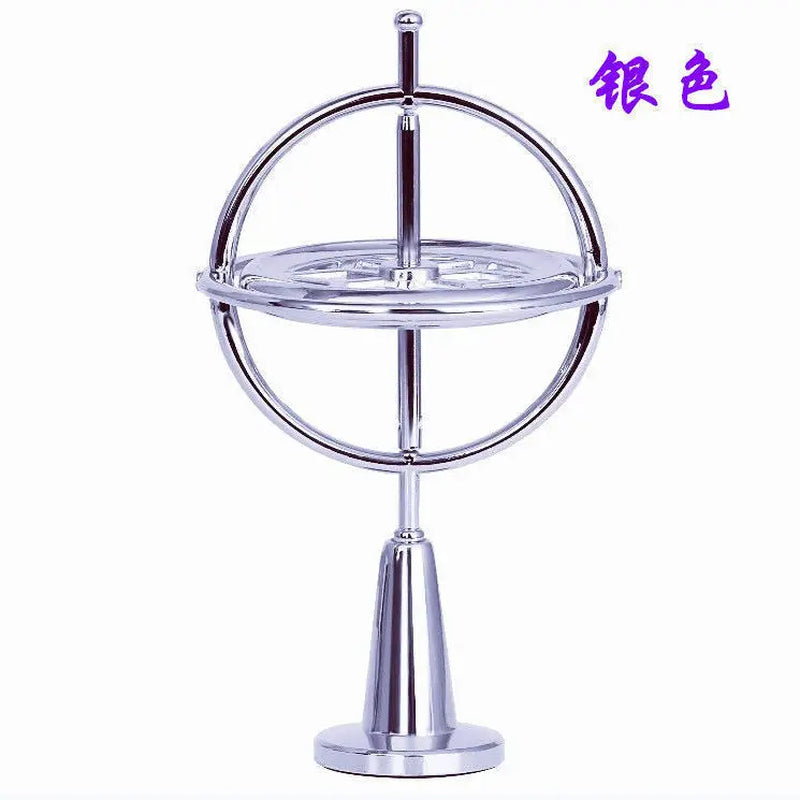 Educational Self-Balancing Gyroscope Anti-Gravity Decompression Toy for Kids - Colorful Finger Gyroscope