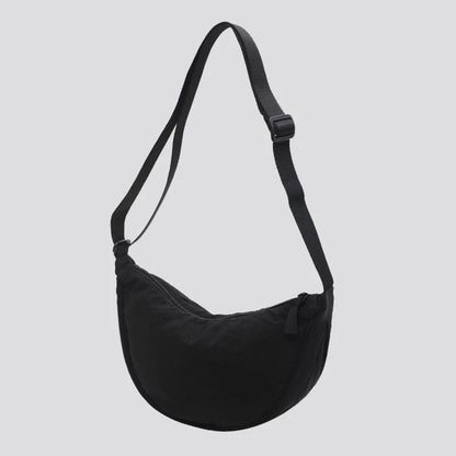 Designer Nylon Hobo Crossbody Bag for Women with Large Capacity - 2023 Collection