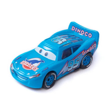 Disney Pixar Cars 3 Diecast Metal Alloy Model Car Set - Lightning McQueen, Jackson Storm, Mater - 1:55 Scale 