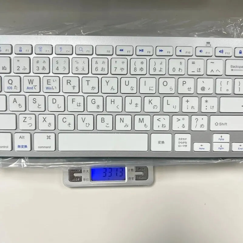 Ultra Thin Lightweight Silent Japanese Language Keyboards for Laptop, Computer, and Surface