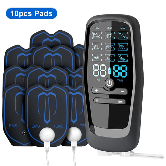 Digital Physiotherapy Tens Muscle Stimulator with EMS Acupuncture and Body Massage