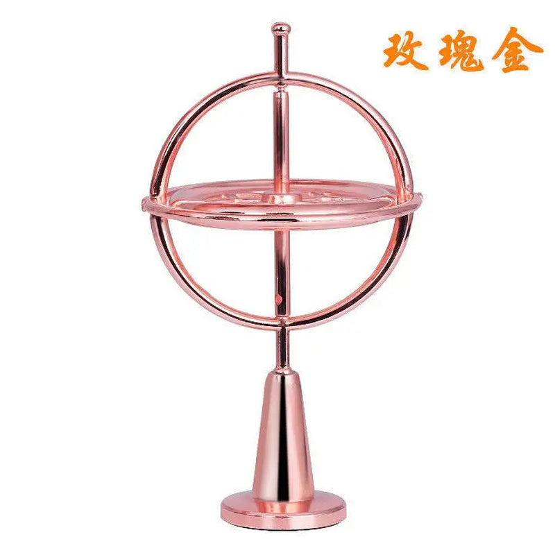 Educational Self-Balancing Gyroscope Anti-Gravity Decompression Toy for Kids - Colorful Finger Gyroscope