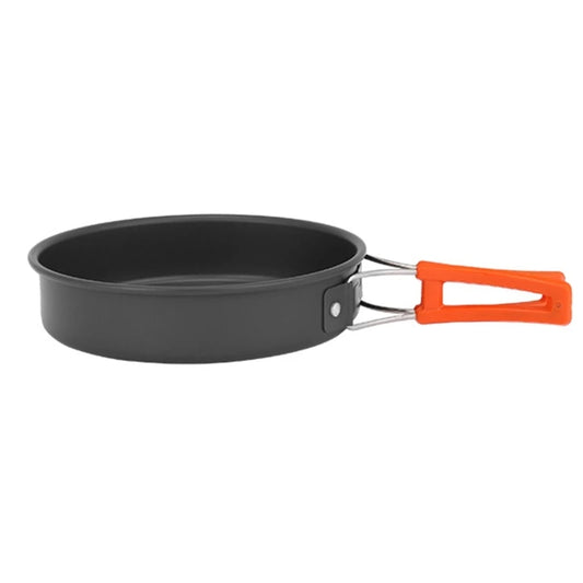 Portable Non-Stick Frying Pan with Storage Bag - Lightweight Outdoor Cookware for Camping and Travel