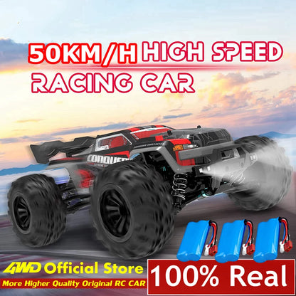 1:16 Scale High Speed RC Car for Off-Road Racing with Brushless Motor, Remote Control, and Drift Capabilities