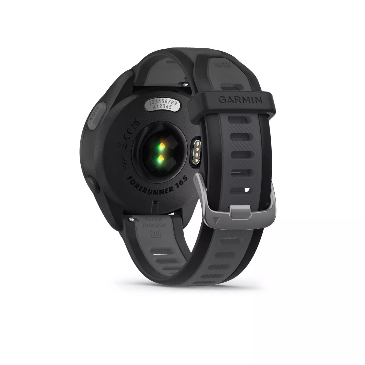 Garmin Forerunner 165 Smartwatch - Black and Slate Gray