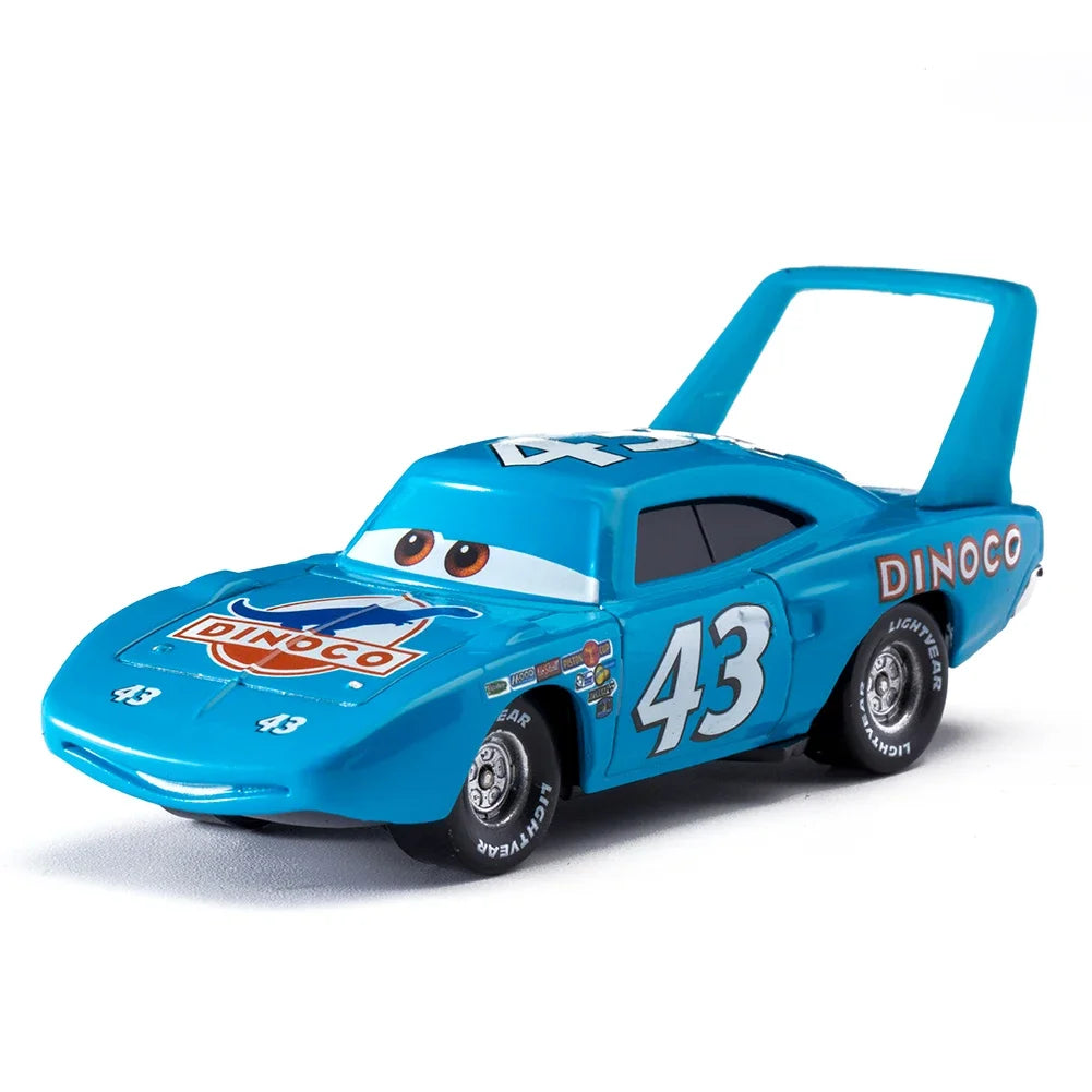 Disney Pixar Cars 3 Diecast Metal Alloy Model Car Set - Lightning McQueen, Jackson Storm, Mater - 1:55 Scale 