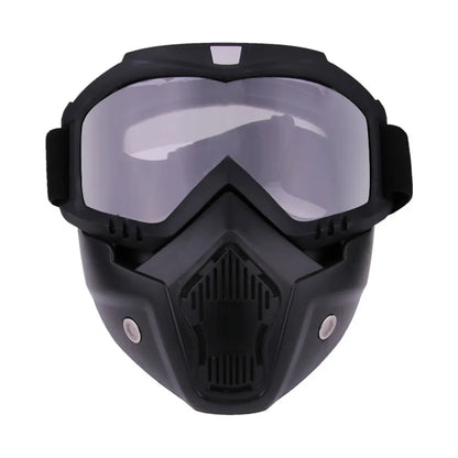 Adjustable Dustproof Motorcycle Goggles with Full Face Protection