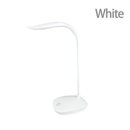 Portable LED Desk Lamp with USB Charging and Touch Dimming - Ideal for Reading, Learning, and Eye Protection in Room or Office