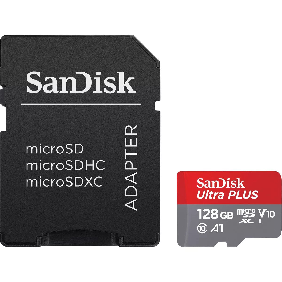 SanDisk Ultra Plus 128GB MicroSD Card