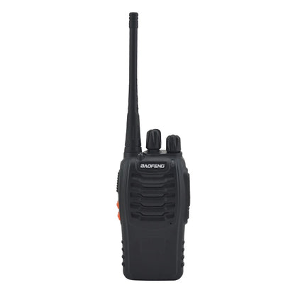 Set of 2 BF-888S UHF Two Way Radios with 16CH Portable Transceiver and Earpiece