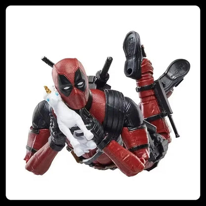 Legends Deadpool Movie Series Collectible Figure - Fully Poseable Desktop Ornament Gift