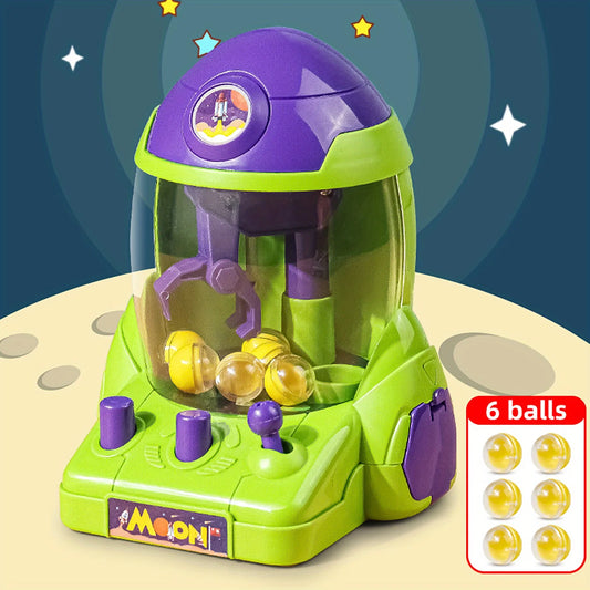 Interactive Toy Set: Space Rocket Crawler, Ball Pincer, and Egg Twister - Perfect Gift for Halloween and Christmas Celebrations!