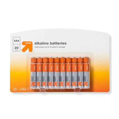 Up&Up Alkaline AAA Batteries