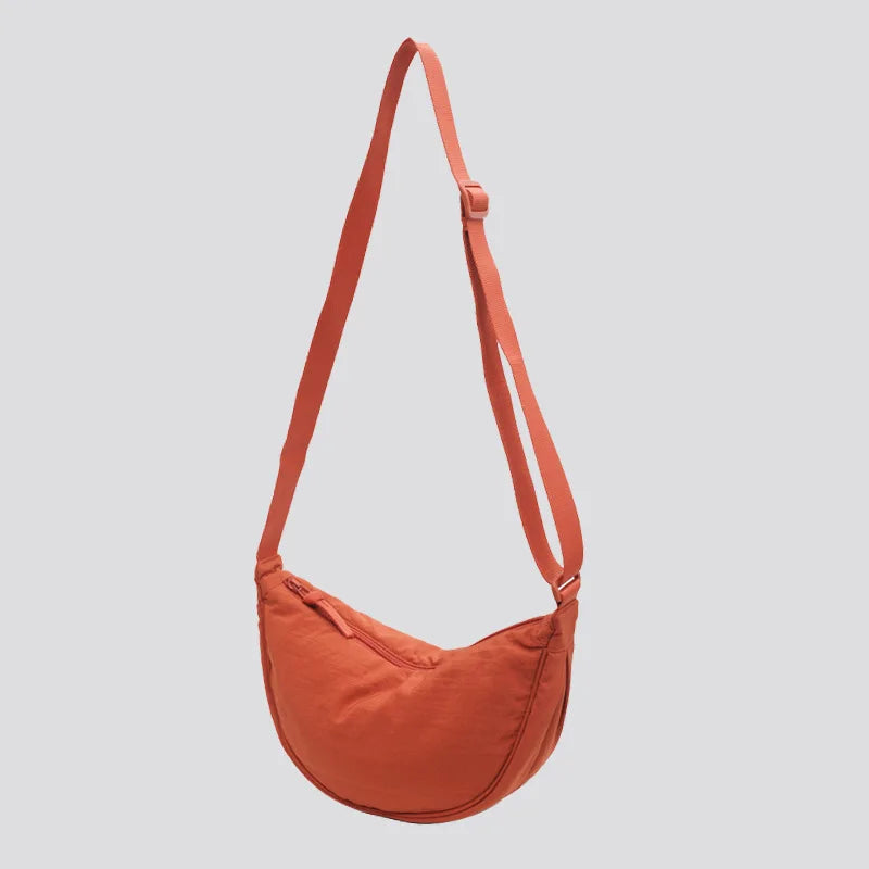 Designer Nylon Hobo Crossbody Bag for Women with Large Capacity - 2023 Collection