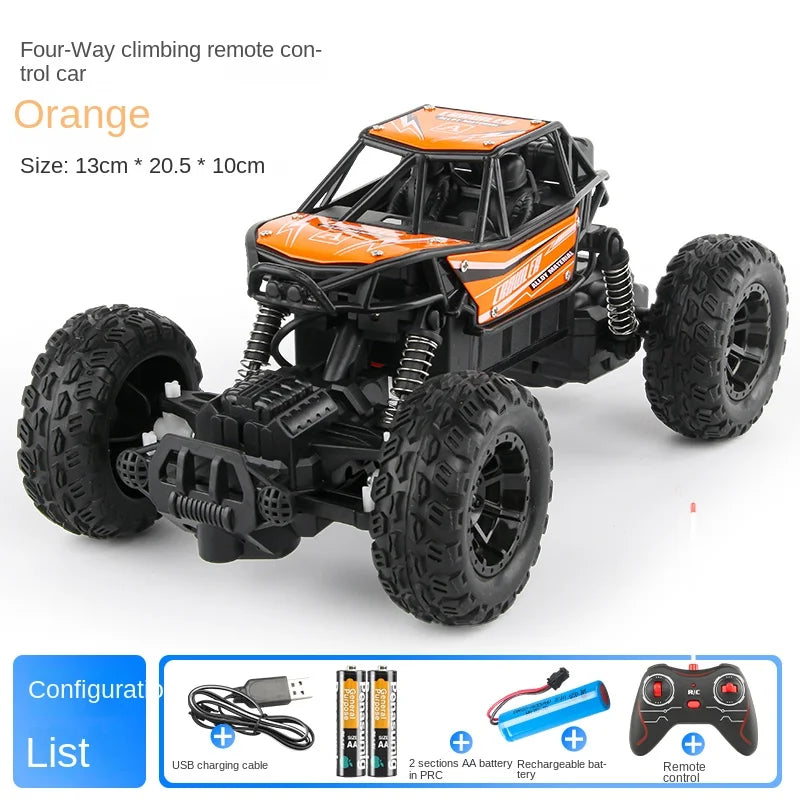 1:16 Scale Alloy Off-Road Rock Climbing Remote Control Car Model for Kids