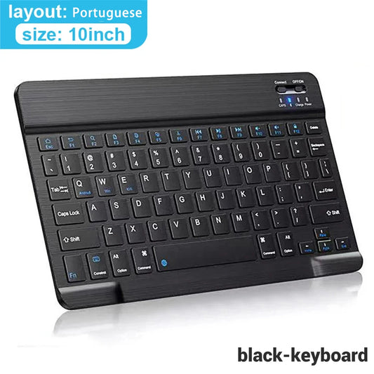 Wireless Bluetooth Keyboard and Mouse for iOS, Android, and Windows Tablets - Compatible with iPad Air, Mini, Pro 