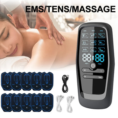 Digital Physiotherapy Tens Muscle Stimulator with EMS Acupuncture and Body Massage