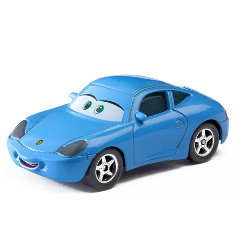 Disney Pixar Cars 3 Diecast Metal Alloy Model Car Set - Lightning McQueen, Jackson Storm, Mater - 1:55 Scale 