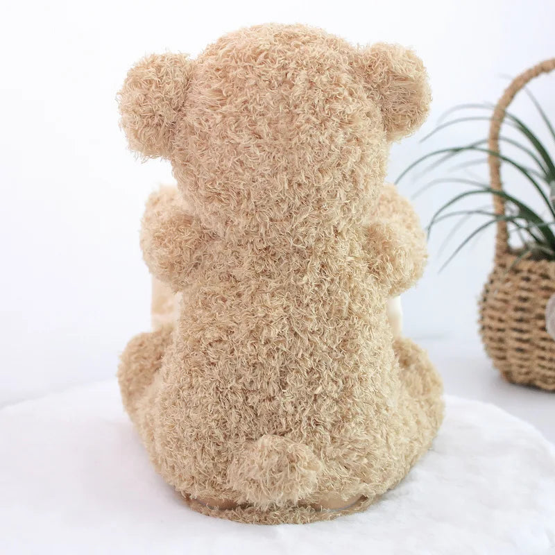 Animated 30 CM Teddy Bear Hide and Seek Stuffed Animal - Talking Shy Bear - Best Birthday Gift