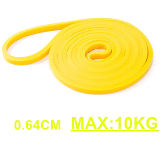 Latex Resistance Band for Strength Training and Pull-Ups - Pilates and Gym Fitness Equipment