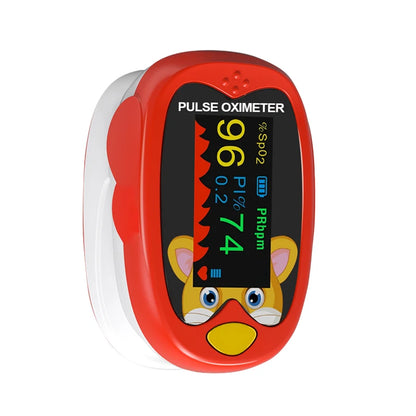 Pediatric Handheld Finger Pulse Oximeter with LED TFT Screen for Monitoring Blood Oxygen Levels in Babies