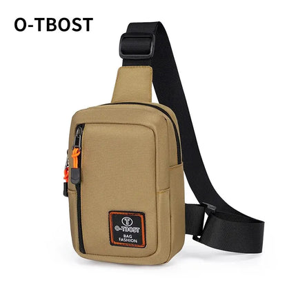 Men's Oxford Cloth Shoulder Bag - Outdoor Multifunctional Small Backpack