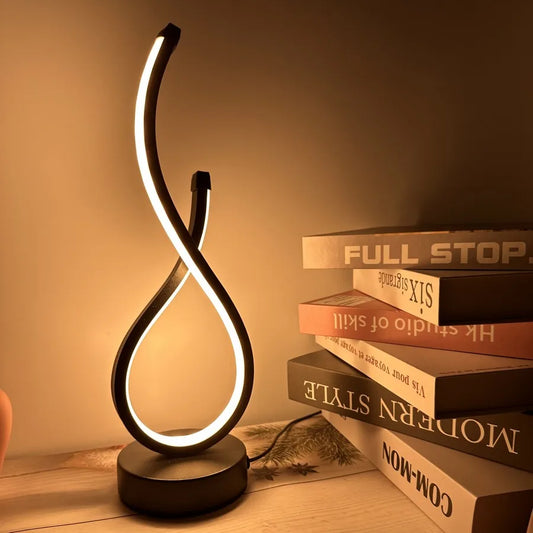 Modern LED Table Lamp for Bedroom Nightlight in Restaurants and Coffee Shops