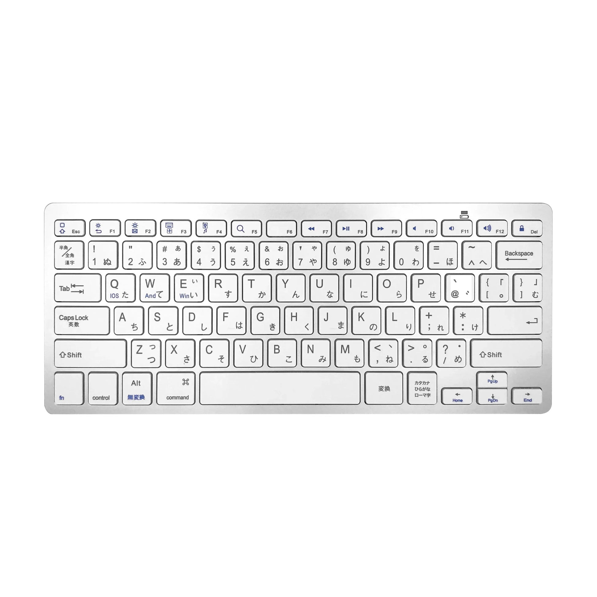 Ultra Thin Lightweight Silent Japanese Language Keyboards for Laptop, Computer, and Surface