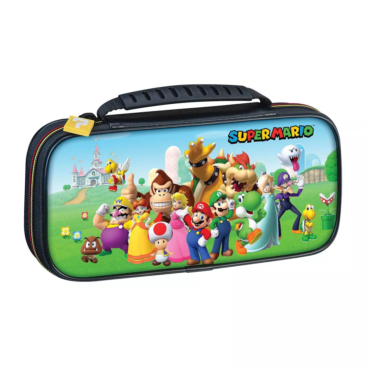 Nintendo Switch Game Traveler Deluxe Travel Case featuring Super Mario