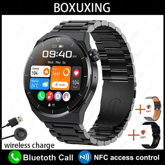 Huawei Xiaomi GT3 Pro Smart Watch Men - AMOLED 390*390 HD Screen, Heart Rate Monitor, Bluetooth Call, IP68 Waterproof, Smartwatch - 2024 Edition