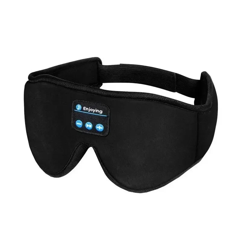 Sleep Headphones with 3D Eye Mask and Built-In HD Speaker for Music Play