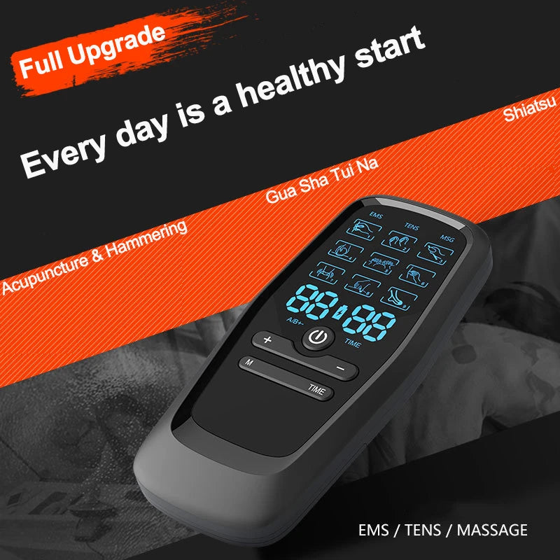 Digital Physiotherapy Tens Muscle Stimulator with EMS Acupuncture and Body Massage