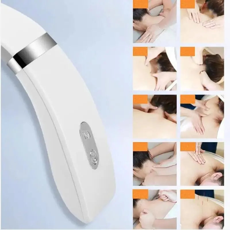 Portable Neck and Shoulder Massager with Deep Tissue Massage and Warm Neck Care