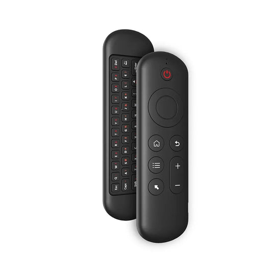 Wireless M5 Air Mouse with Mini Keyboard and Voice Backlit Remote Control