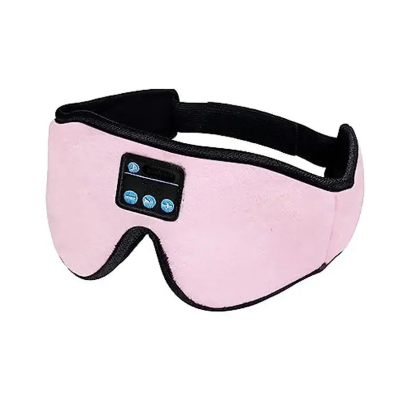 Sleep Headphones with 3D Eye Mask and Built-In HD Speaker for Music Play