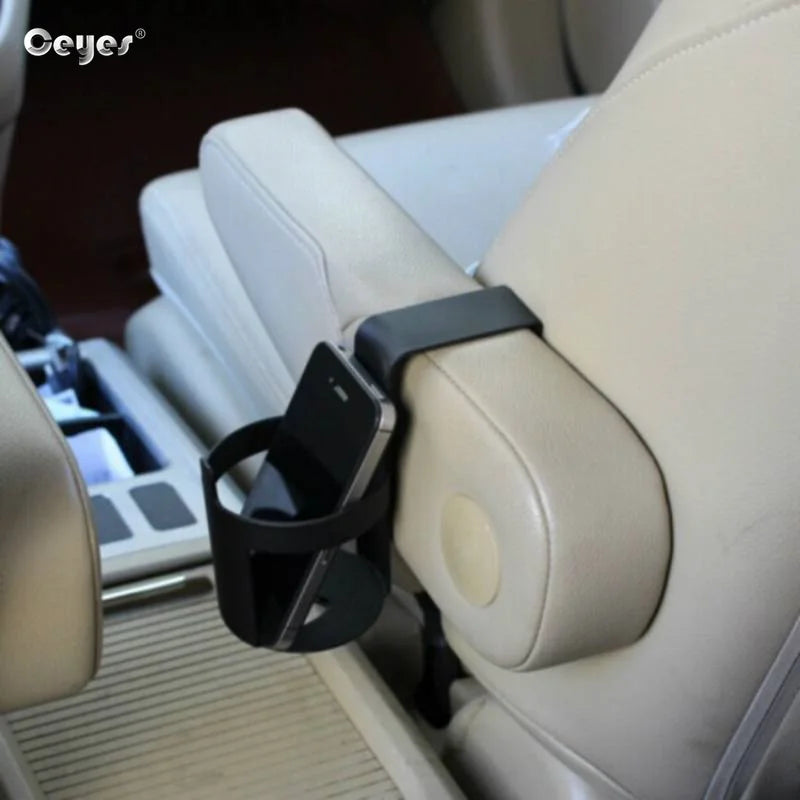 Universal Car Drink Cup Holder with Durable Mounting Options for Auto Interior Organization