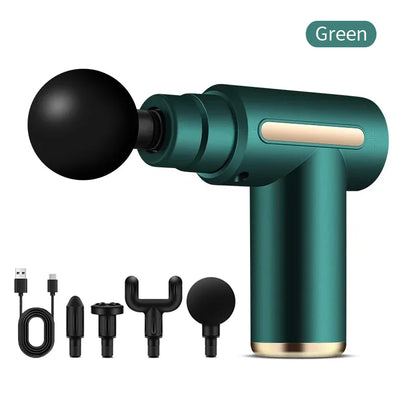 Portable Deep Tissue Mini Massage Gun with Adjustable Speed for Whole Body Massage - Lightweight Neck and Body Massager